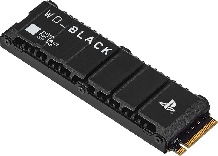 WD Black SN850P mit Heatsink für PS5 (2000 GB, M.2 2280)