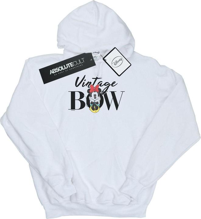 Immagine prodotto Disney Minnie Mouse Vintage Bow Felpa con Cappuccio Uomo (L)
