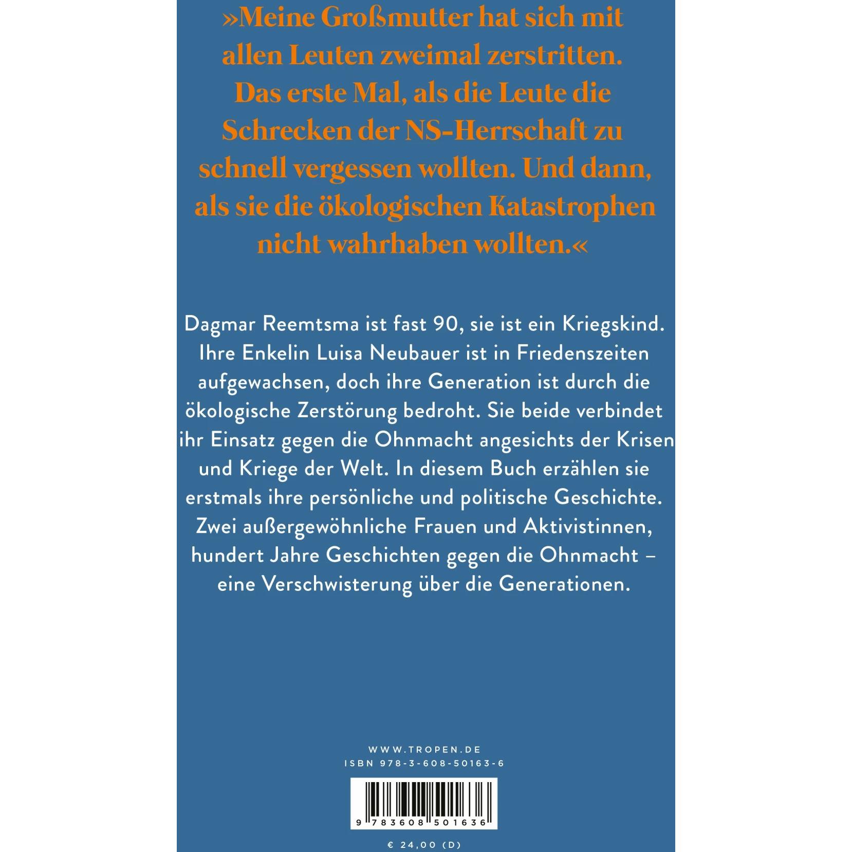 Thumbnail - Gegen die Ohnmacht, Fachbücher von Luisa Neubauer, Dagmar Reemtsma