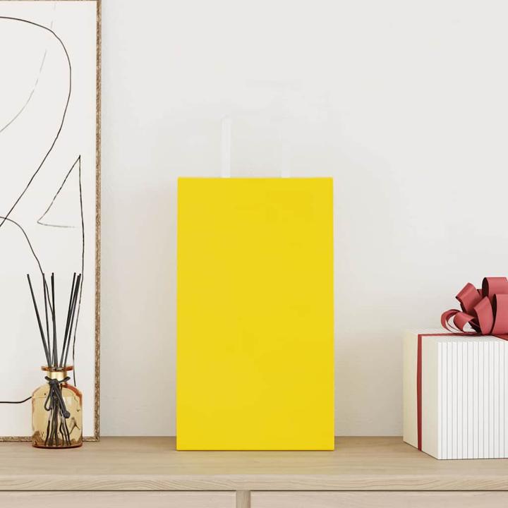 Image du produit VidaXL Sacs en papier kraft 50 pcs. avec anse Jaune 21x11x36 cm Sac en papier (Coffret cadeau, 50 x)