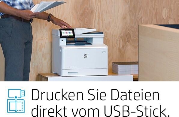 Produktbild HP M479fdn Color LaserJet Pro (Laser, Farbe)