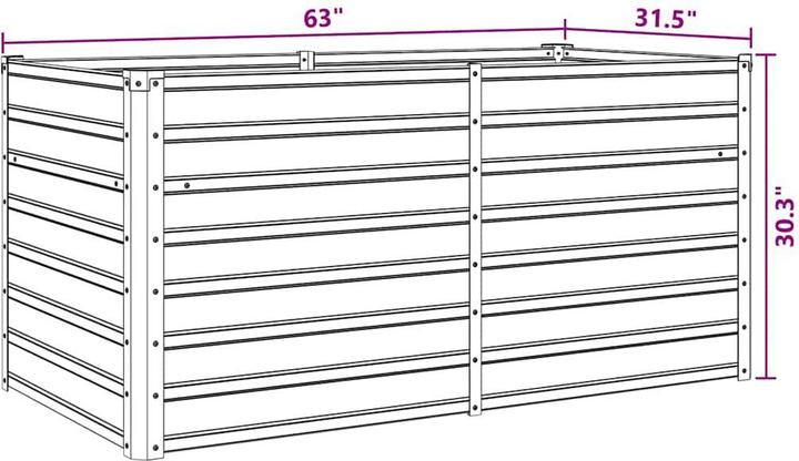 Produktbild vidaXL Hochbeet