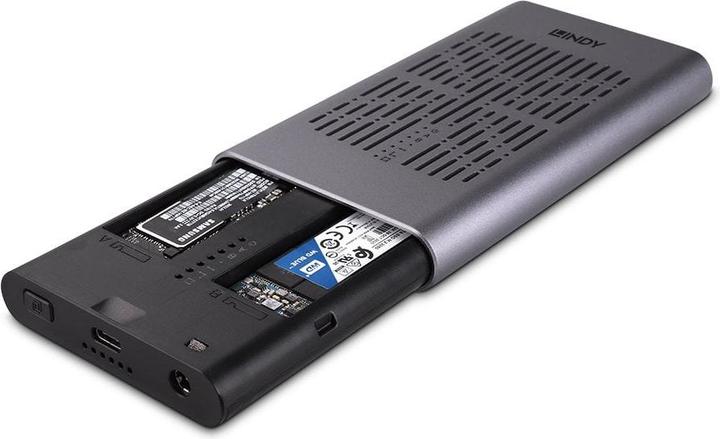 Actual product image Lindy Dual (M.2)