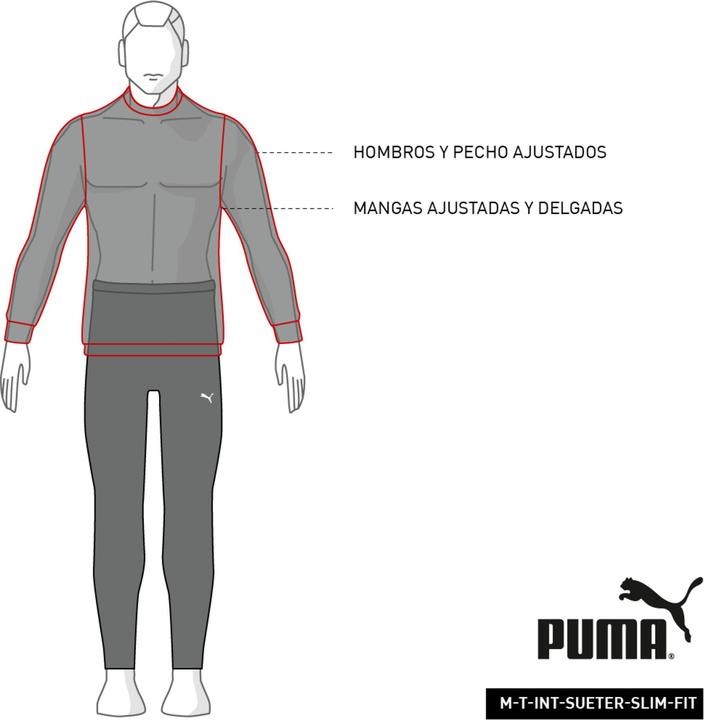 Actual product image Puma individualCUP 1/4 Zip Top (S)