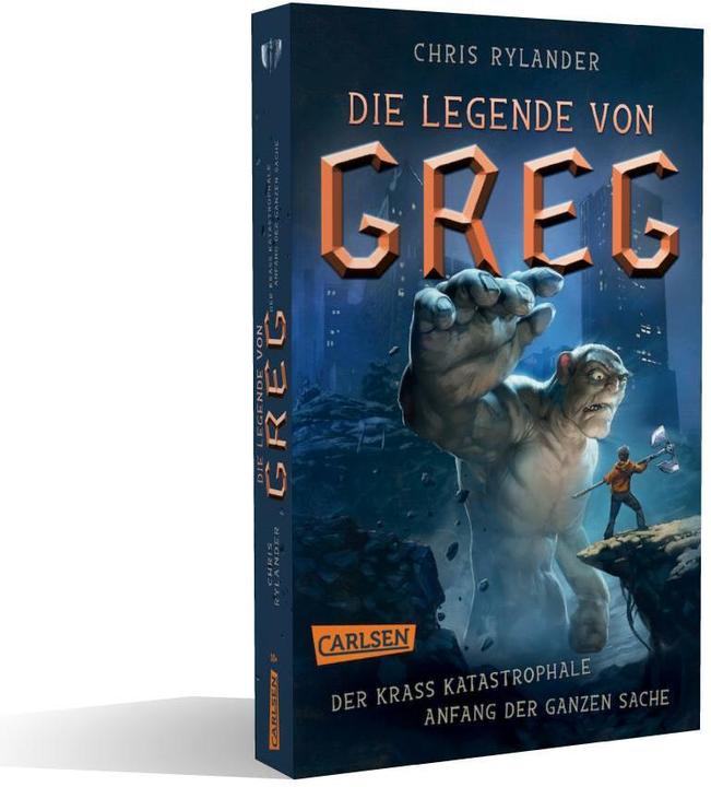 Actual product image The Legend of Greg 1: The Blatantly Disastrous Beginning of the Whole Thing (Chris Rylander, German)