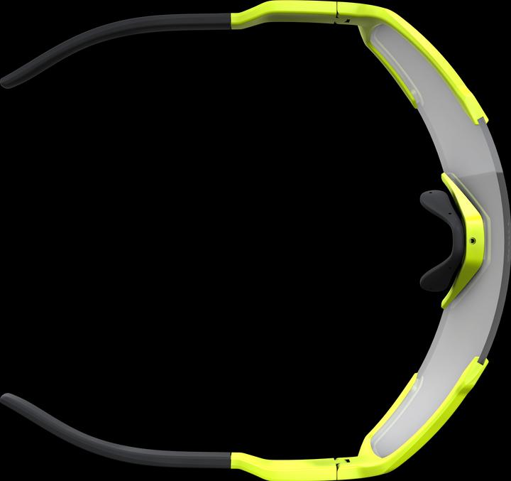 Actual product image Scott Sports Women's Shield Compact LS Photo. S1-3 (VLT 10-65%) (yellow matt*, Grey Light Sensitive S1-3 (VLT 10-65%))