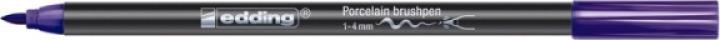 Actual product image Edding Porcelain colouring pen Brushpen (Violet, 4 mm, 1 x)