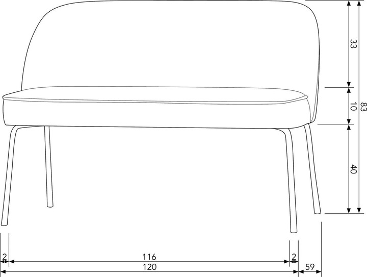 Actual product image BePureHome Angelo (120 cm)