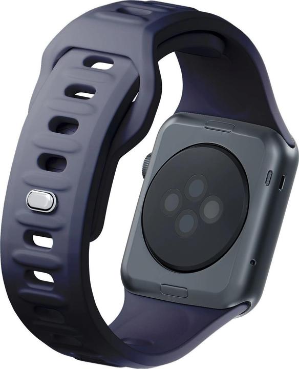 Produktbild 3MK Silicone Watch Strap szary/grey dla Apple Watch 42/44/45/49mm (Silikon, Edelstahl)