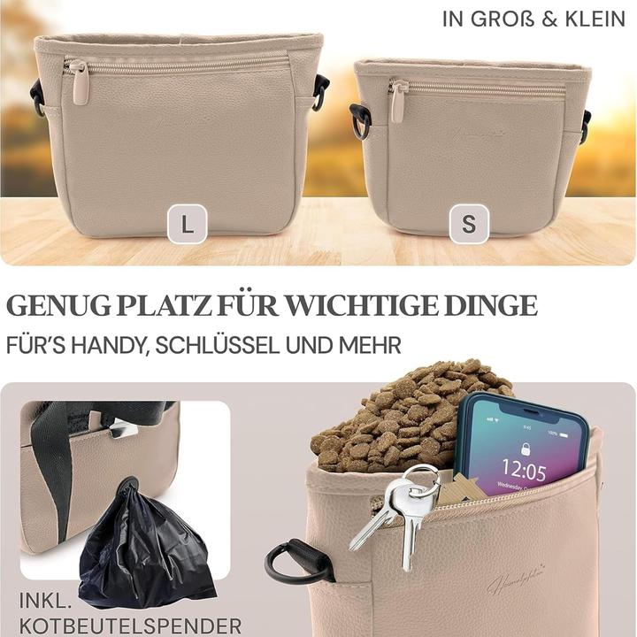 Immagine prodotto Heimatpfoten Leckerlitasche mit Magnetverschluss (Destrezza)