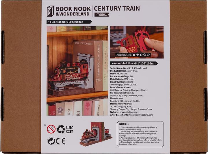 Image du produit Rolife Century Train - Book Nook