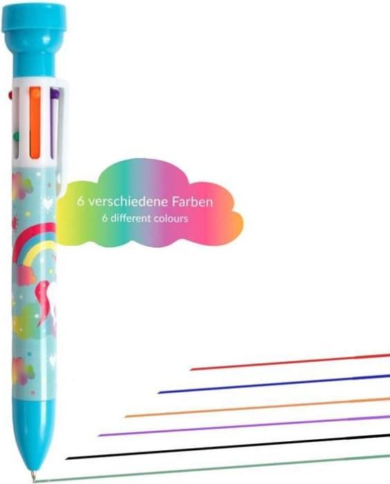 Immagine prodotto Sombo Stylo à bille multicolore Licorne