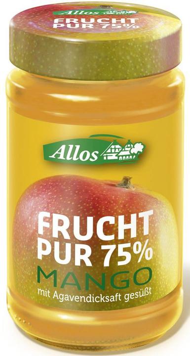 Actual product image Allos Fruit spread mango (250 g)