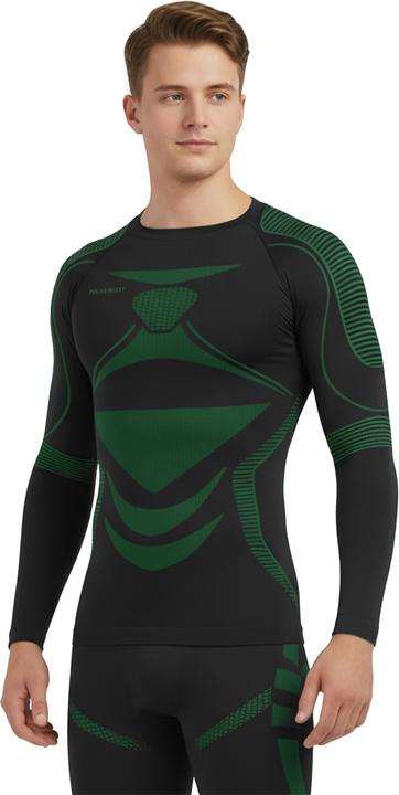 Produktbild Normani 2 x Thermooberteil Langarm Shirt Skiunterwäsche für Herren - 9874 (52, 54, L, XL)