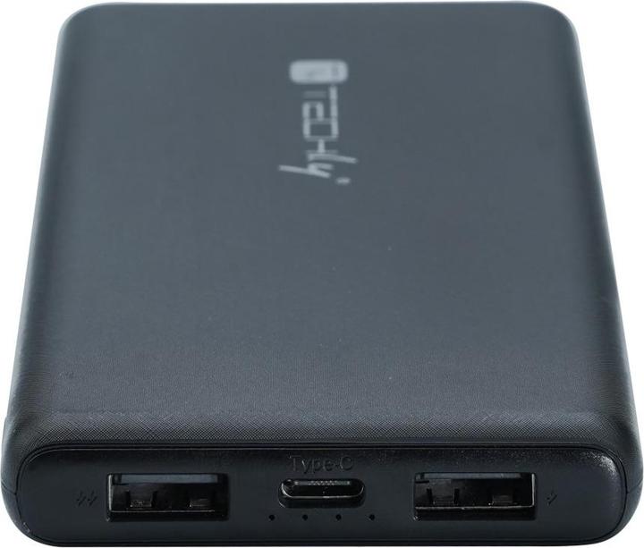 Productafbeelding Techly Power Bank Oplader 10000mAh 2x USB 1x USB-C met USB-C Kabel (10000 mAh, 10 W, 37 Wh)