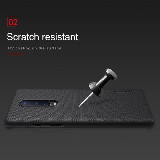 Actual product image Nillkin Super Frosted Shield Series (Oneplus 8)