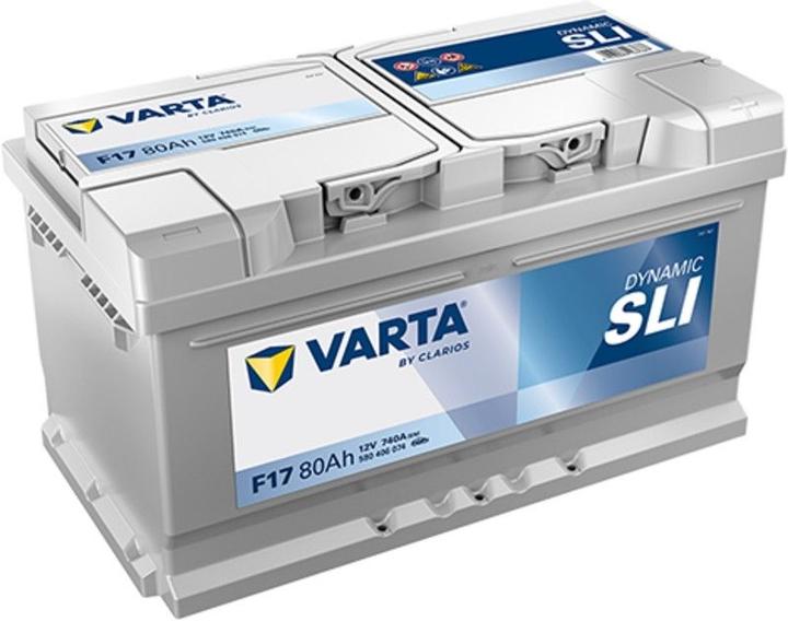 Image du produit Varta Batterie de voiture F17 BLUE DYNAMIC 80 AH (12 V, 80 Ah, 740 A)