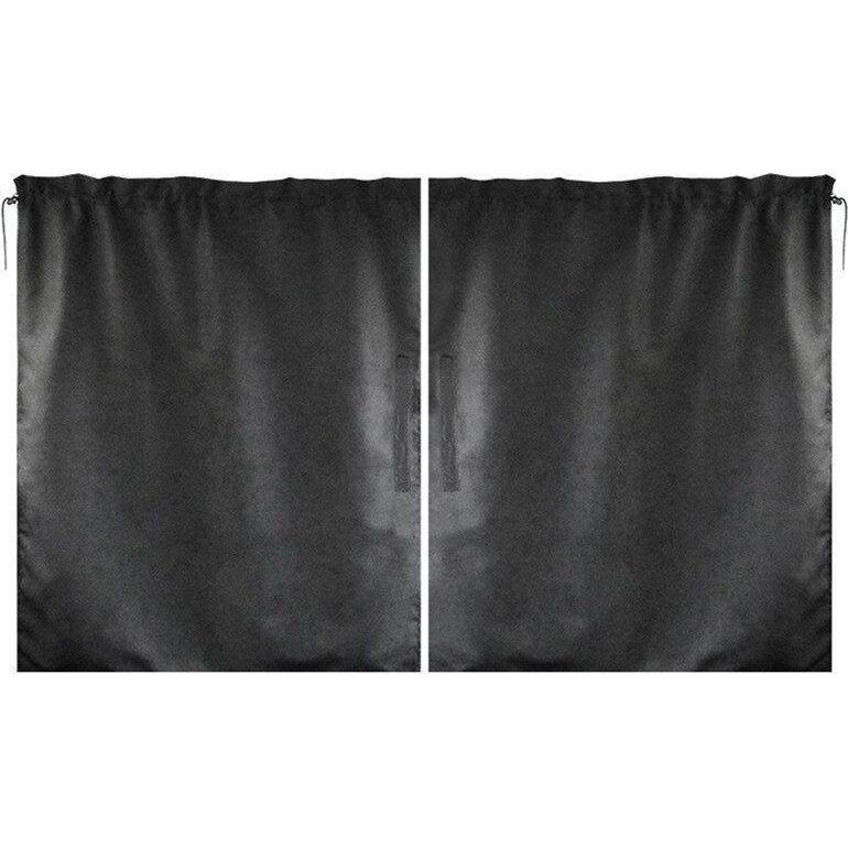 Thumbnail - JTI, Vorhang, Vorhänge fürs Auto - Separator - Schwarz - 2er-Pack (69 x 82 cm)