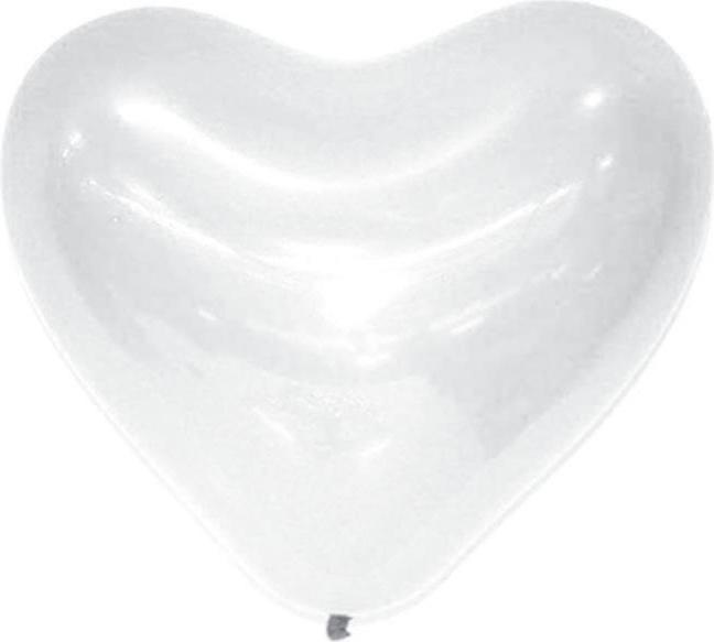 Immagine prodotto Palloncini a cuore bianchi 45 cm (3 pezzi)
