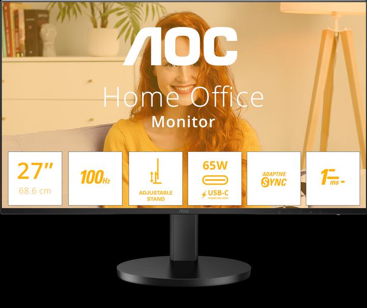 Actual product image AOC Q27B3CF2 (2560 x 1440 pixels, 27")