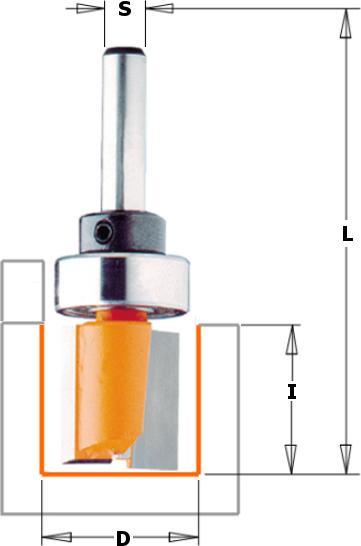 Produktbild CMT Nutfräser