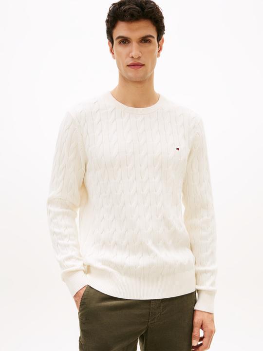 Image du produit Tommy Hilfiger Classic Cotton Cable Crew Neck (M)