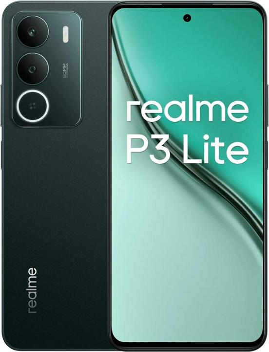 Actual product image realme P3 LITE DS 8+256 GLO PINE GREEN (256 GB, Pine Green, 6.67", Dual SIM, 4G)