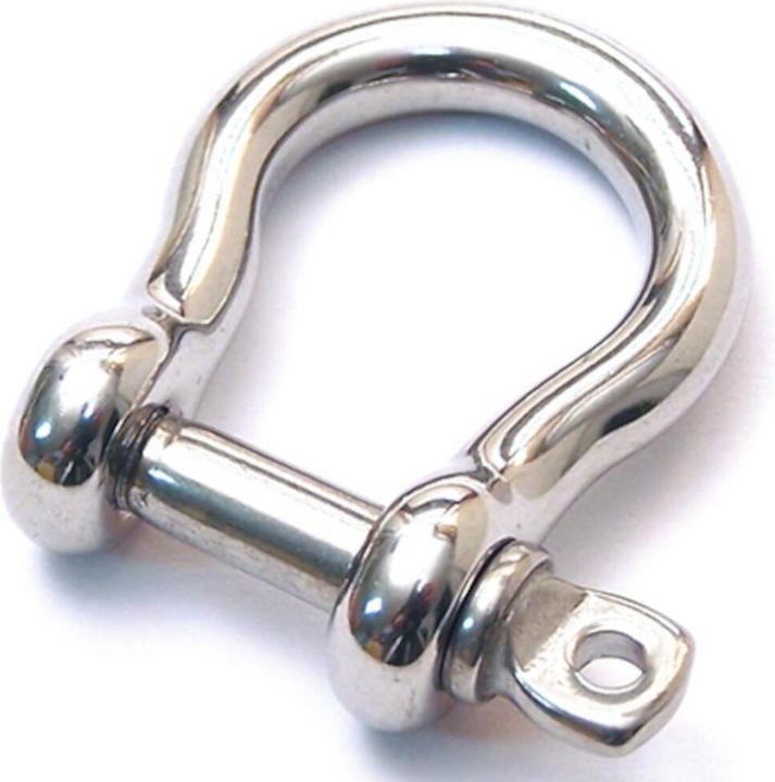 Productafbeelding Pösamo Schäkel geschweift verzinkt 10 mm verzinkt, lose