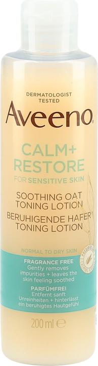 Actual product image Aveeno Calm+Resto Ber Toni Lot Haf 200ml (Face toner, 200 ml)