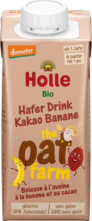 Holle Bio-Haferdrink Kakao Banane Tetra 200 ml (1 x 20 cl)