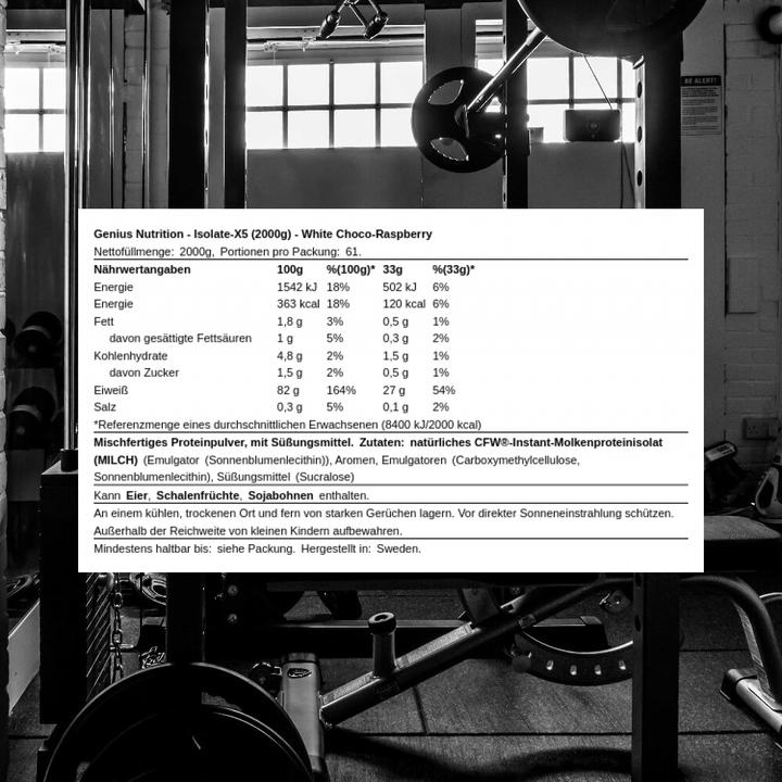 Produktbild Genius Nutrition Isolate-X5 (2000 g, 1x)