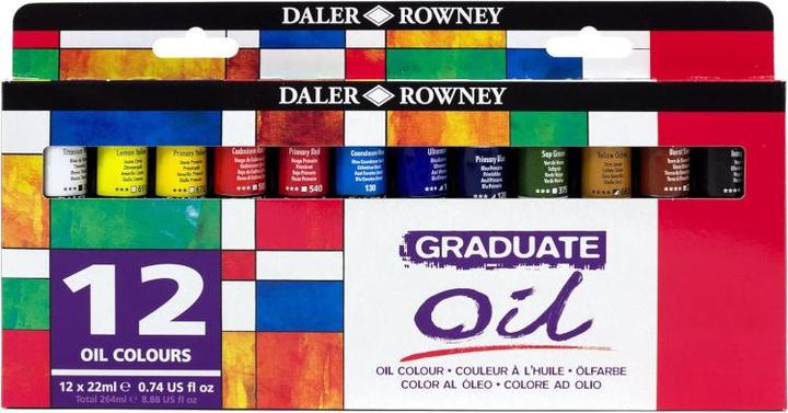 Daler-Rowney Oelfarbe Graduate Set (22 ml)