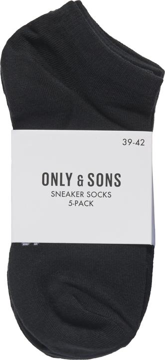 Actual product image Only & Sons Onsbasic Sneacker Sock 5 Pack Noos (5-pack, 39 - 42)