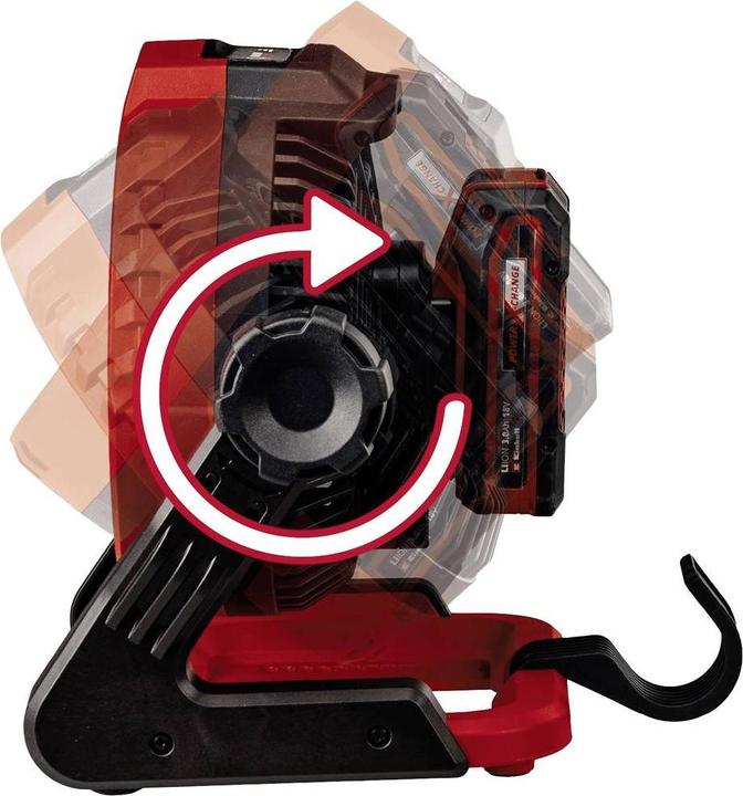 Actual product image Einhell GE-CF 18/2200 Li (1x 2,0Ah) Power X-Change Battery Fan (Ø x H) 180mm x 270mm (61 dB)