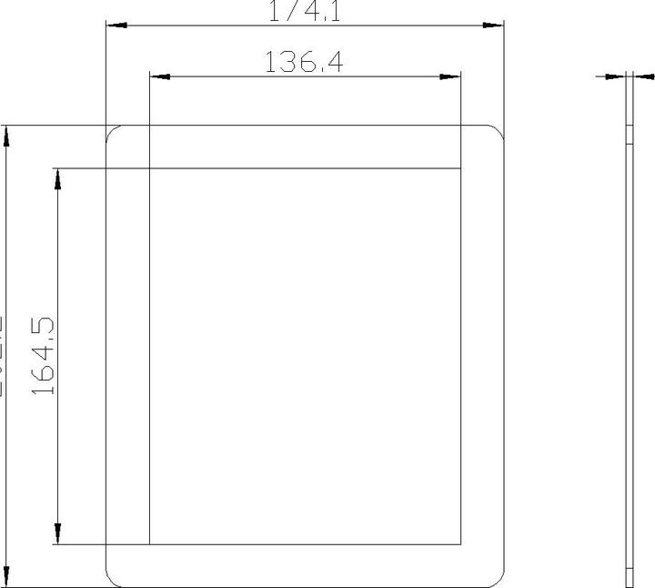 Actual product image Siemens Frame accessories 3KC9820-4