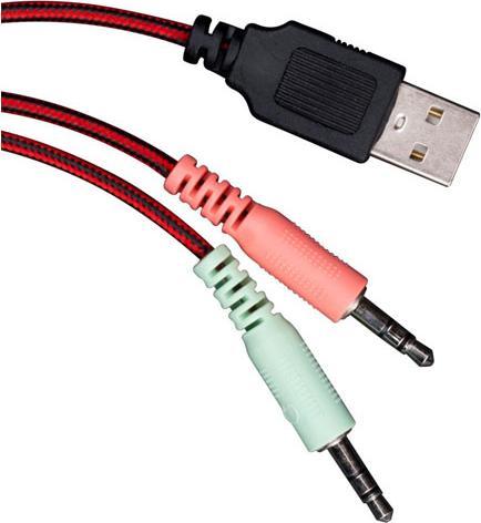 Image du produit No Fear Casque de jeu avec câble de 1.5m (Sans fil)