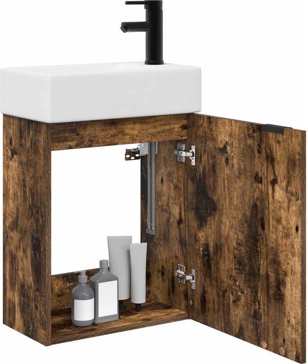 Produktbild vidaXL Badezimmerschrank (45.50 x 22.50 x 84 cm)