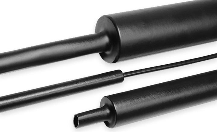 Produktbild HellermannTyton Schrumpfschlauch MA47 4:1 30mm schwarz (6 x)