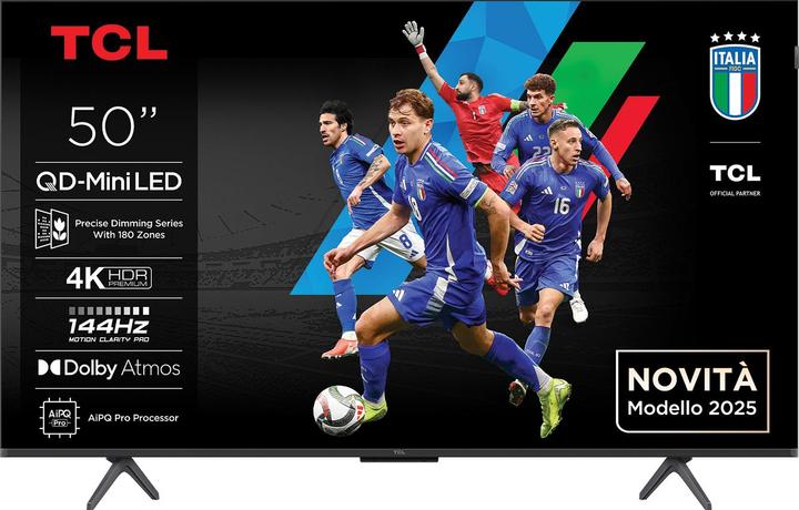 Produktbild TCL 50C6K (50", Mini-LED, 4K, 2025)