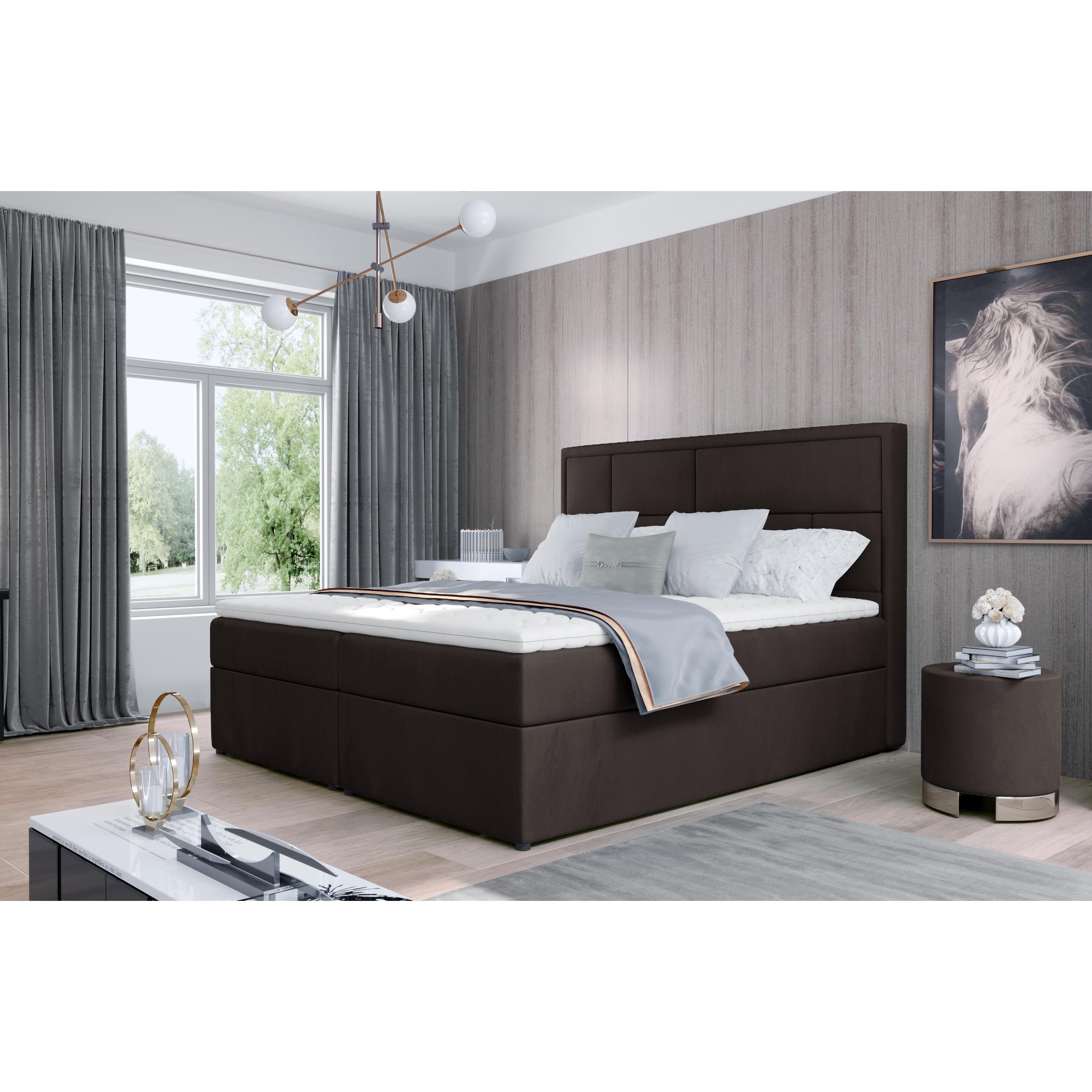 ELTAP, Boxspringbett, Meron mit Stauraum (180 x 200 cm)
