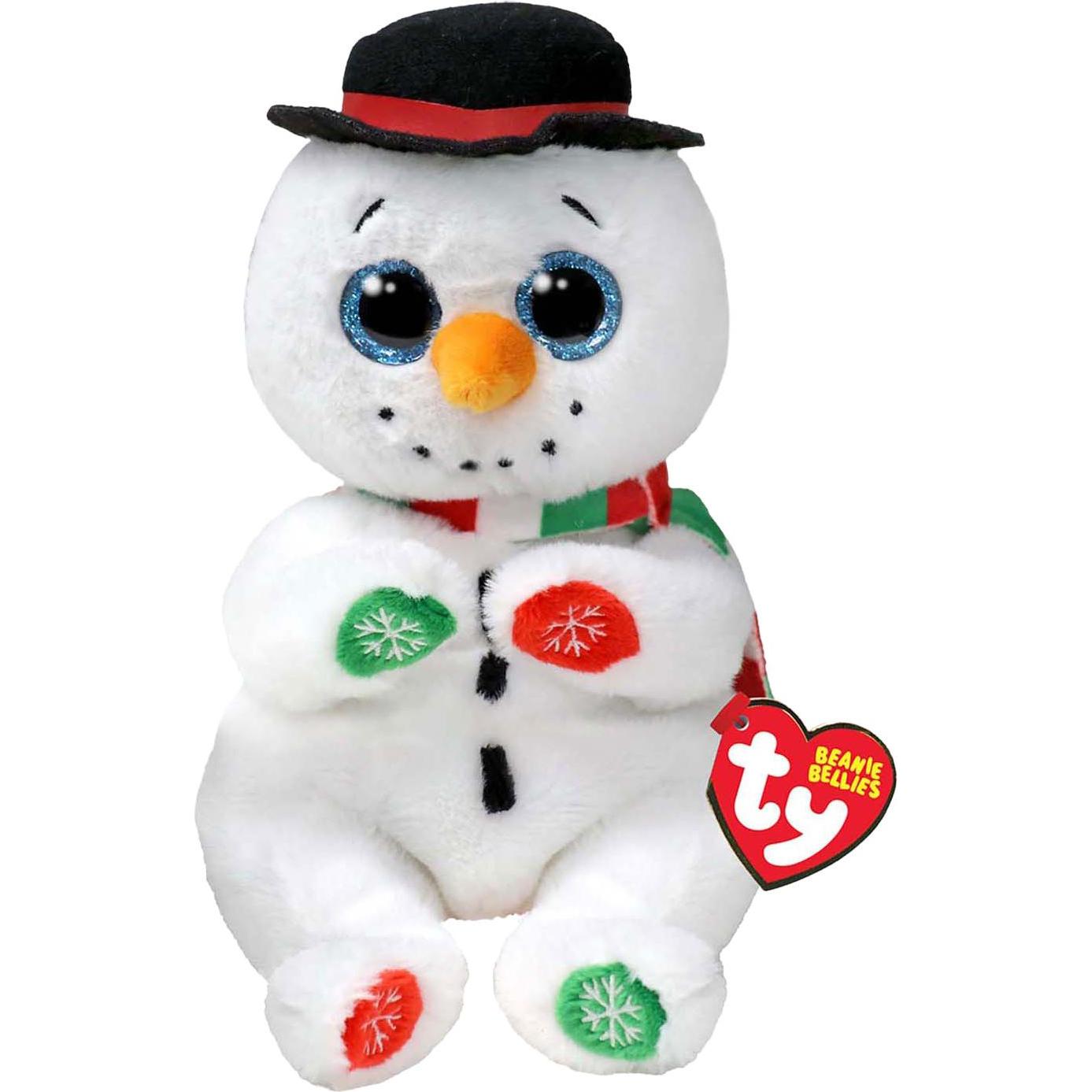 Ty Beanie Babies Bellies Christmas Snowman 15cm (15 cm)