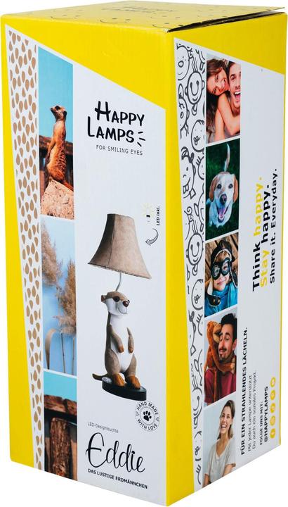 Actual product image Happy Lamps Eddie the meerkat (470 lm)