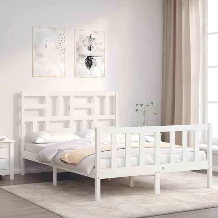 Produktbild vidaXL Bettrahmen (140 x 190 cm)