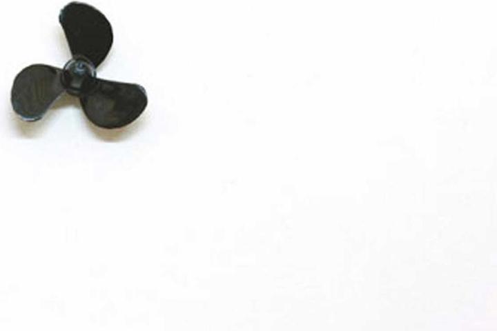 Super vite navale 25 mm sinistra a 3 pale m2 ø25x13