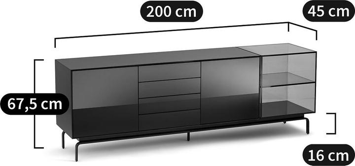Actual product image AM.PM Oreko (200 x 45 x 67.5 cm)