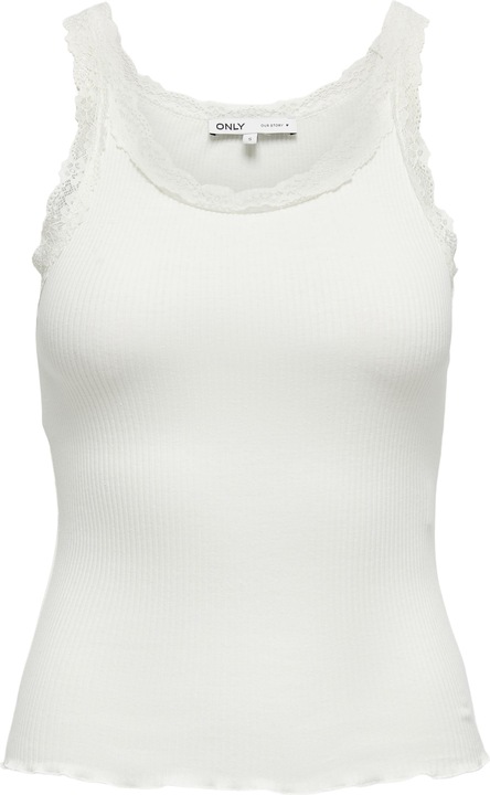 Only Normal geschnitten U-Ausschnitt Tank-Top Tanktop