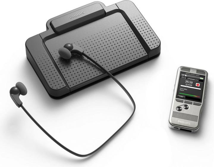 Actual product image Philips Pocket Memo DPM6700 dictation and playback set