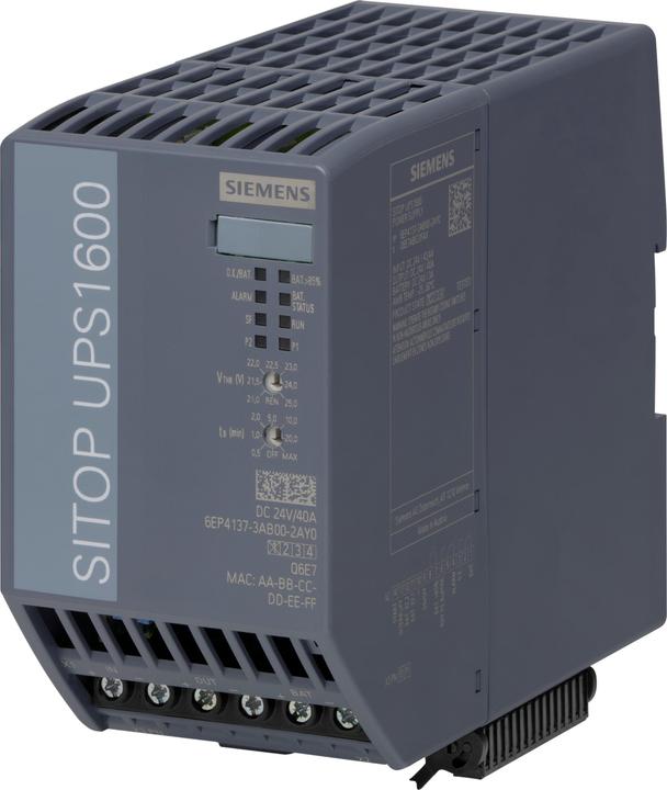 Produktbild Siemens SITOP UPS1600 40A Ethernet/PROFINET (960 VA, 960 W)