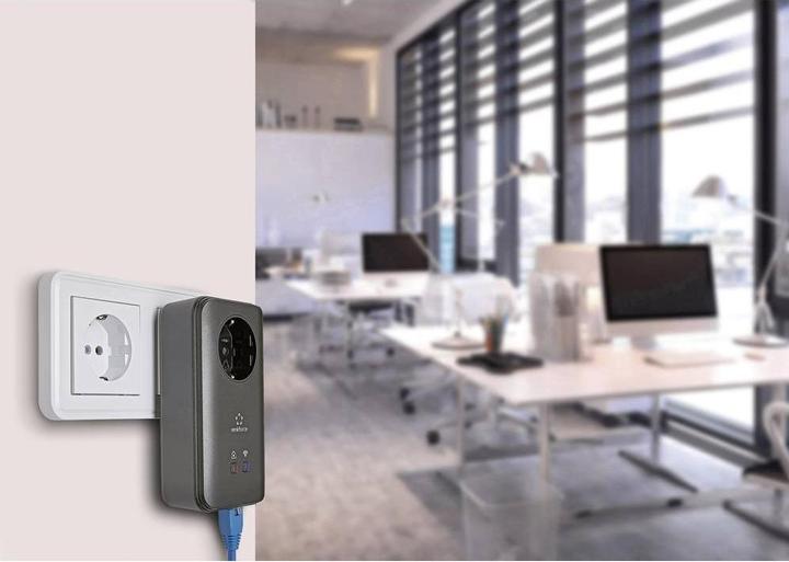 Actual product image Renkforce PL600D WiFi Powerline WLAN Single Adapter 500 MBit/s (500 Mbit/s)