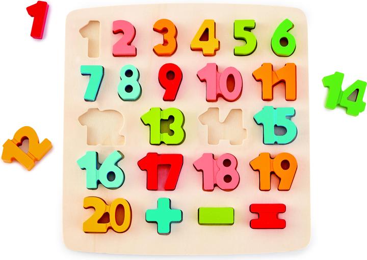 Produktbild Hape Puzzle mit Zahlen und Rechensymbolen